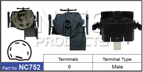 Ignition Switch NC752 - Nice Products | Universal Auto Spares