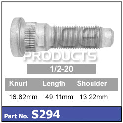 Wheel Stud S294 - Nice Products | Universal Auto Spares