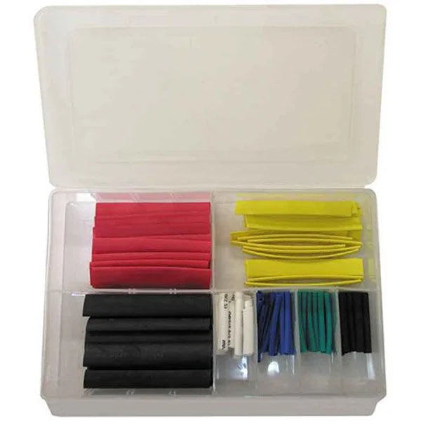 136 Piece Heat Skrink Tube Assortment - PKTool