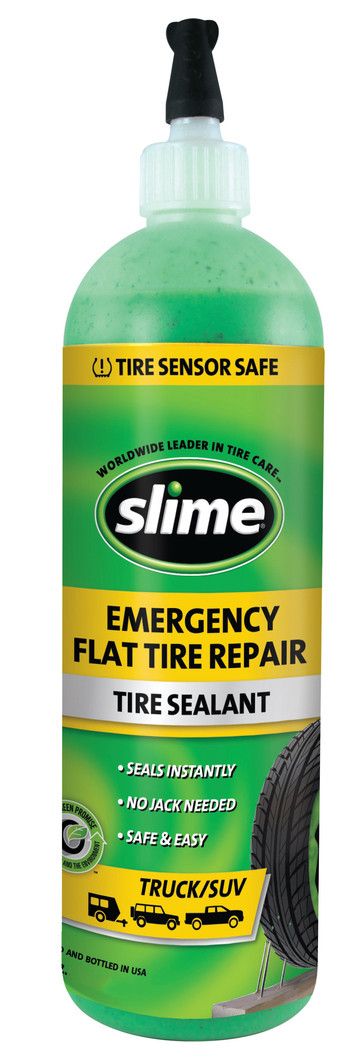 Tube Puncture Sealant Emergency Flat Tyre Repair Sensor Safe 473mL - Slime