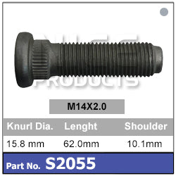 Wheel Stud S2055 - Nice Products | Universal Auto Spares