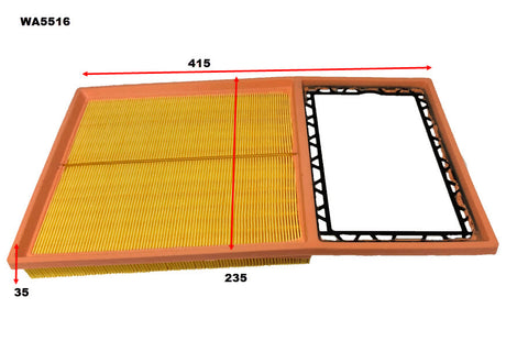 Air Filter A2064 Fits MG WA5516 - Wesfil