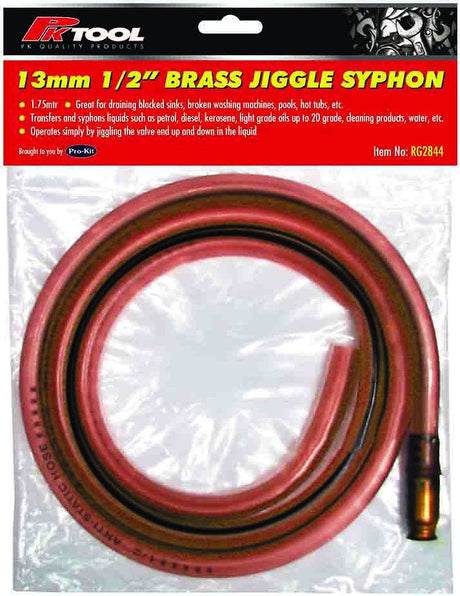 13mm (1/2”) or 19mm (3/4”) Brass Jiggle Syphon Foodstuff Safe - PKTool | Universal Auto Spares
