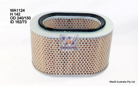 Air Filter A1226 Fits Mitsubishi WA1124 - Wesfil