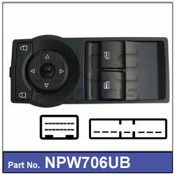 Power Window Switch NPW706UB - Nice Products | Universal Auto Spares