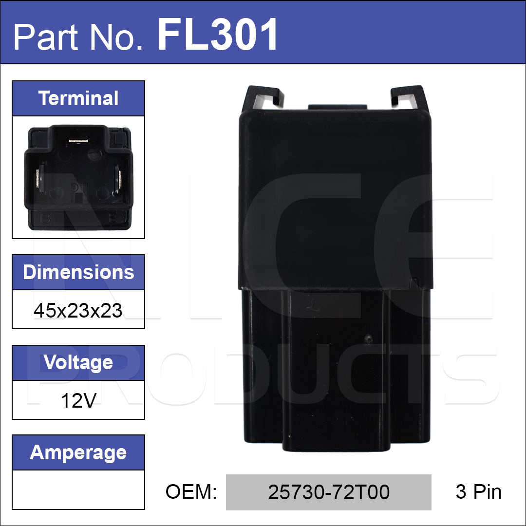 Flasher Unit FL301 - Nice Products | Universal Auto Spares