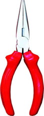 150mm (6”) Long Nose Pliers Tapered Nose, Serrated Edge & Cutting Edge - PKTool