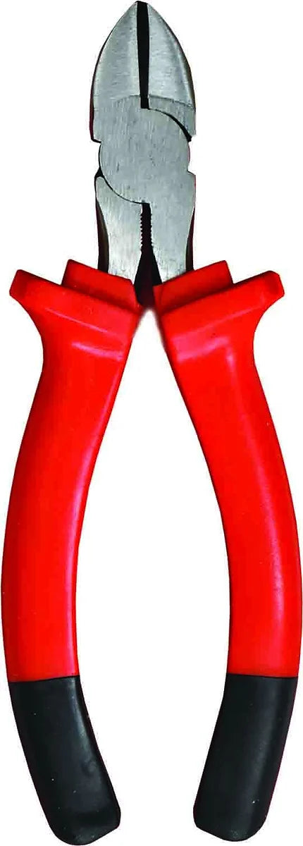 150mm (6”) Side Cutter Pliers Long Cutting Edge Serrated Gripping Edge - PKTool