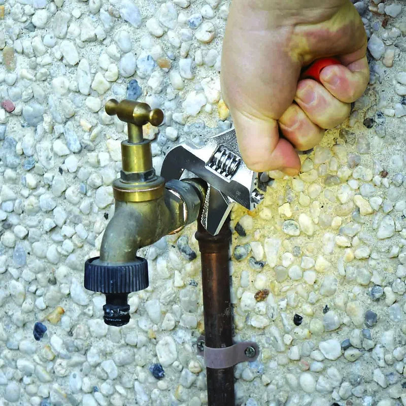 150mm (6”) Stubby Shifter With Wide Mouth & Rotatable Jaw - PKTool