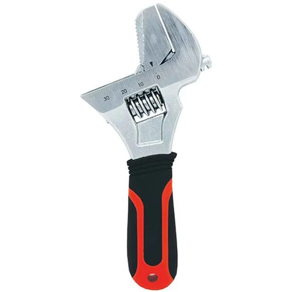 150mm (6”) Stubby Shifter With Wide Mouth & Rotatable Jaw - PKTool