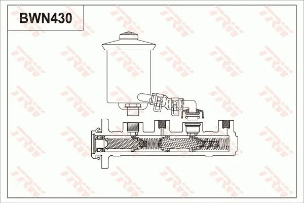 Wheel Brake Cylinder BWN430:009 - TRW