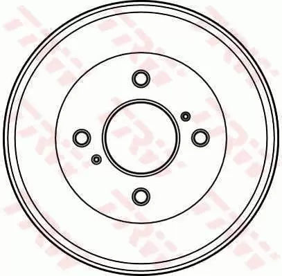 Brake Drum DB4047 - TRW
