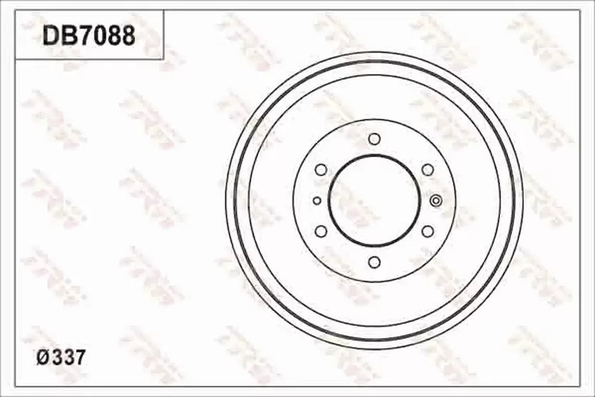 Brake Drum DB7088 - TRW