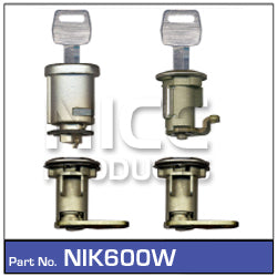 Lock set NIK600W - Nice Products | Universal Auto Spares