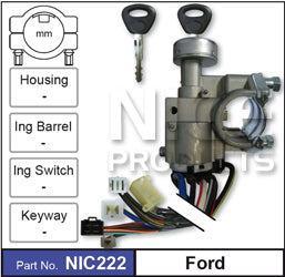 Lock & Switch NIC222 - Nice Products | Universal Auto Spares