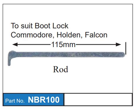 Boot Rod NBR100 - Nice Products | Universal Auto Spares