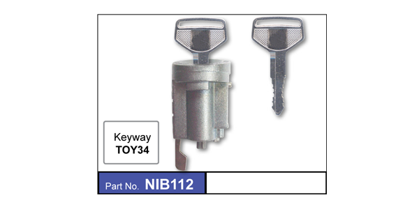 Ignition Barrel NIB112 - Nice Products | Universal Auto Spares
