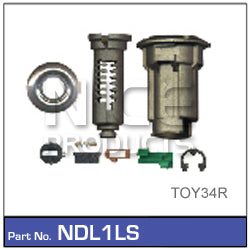 Uncoded Lock NDL1LS - Nice Products | Universal Auto Spares