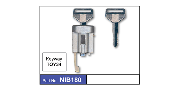 Ignition Barrel (NLA) NIB180 - Nice Products | Universal Auto Spares