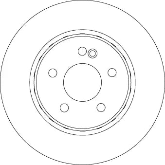 Brake Disc DF6646S - TRW