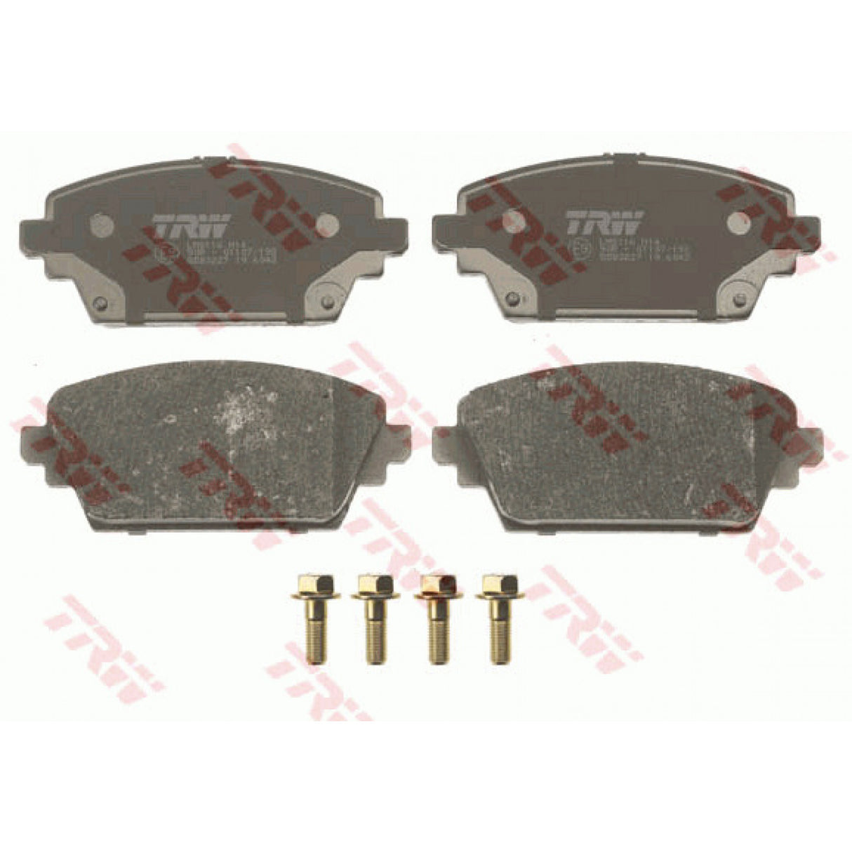 Brake Pad Set Disc Brake Front Axle GDB3227 - TRW