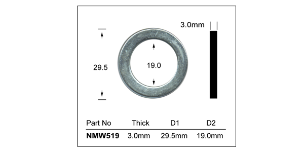 Mag Washer NMW519 - Nice Products | Universal Auto Spares