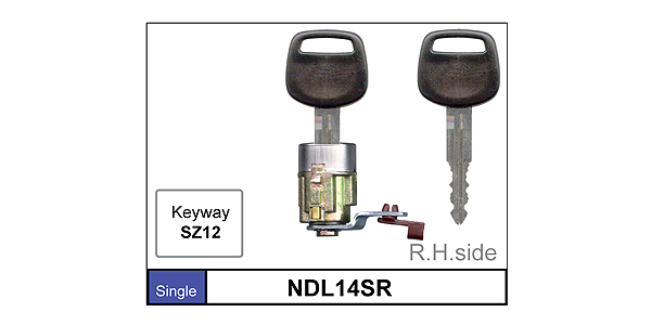 Door Lock NDL14SR - Nice Products | Universal Auto Spares