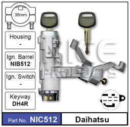 Lock & Switch NIC512 - Nice Products | Universal Auto Spares