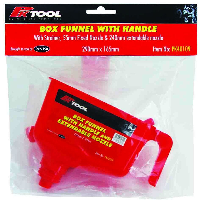 165mm(6 1/2”) Filter Box Funnel With Handle - PKTool