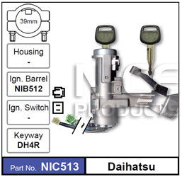 Lock & Switch NIC513 - Nice Products | Universal Auto Spares