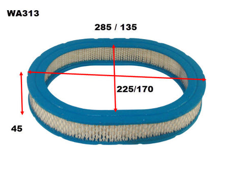 Air Filter A313 Fits Ford/Honda/Mazda WA313 - Wesfil