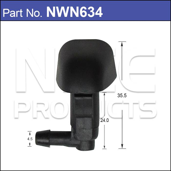 Washer Jet Pair NWN634 - Nice Products | Universal Auto Spares