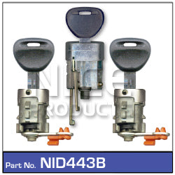 Ignition Barrel & Doors NID443B - Nice Products | Universal Auto Spares