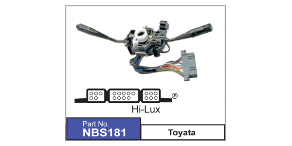 Blinker Switch NBS181 - Nice Products | Universal Auto Spares