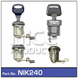 Lock set NIK240 - Nice Products | Universal Auto Spares
