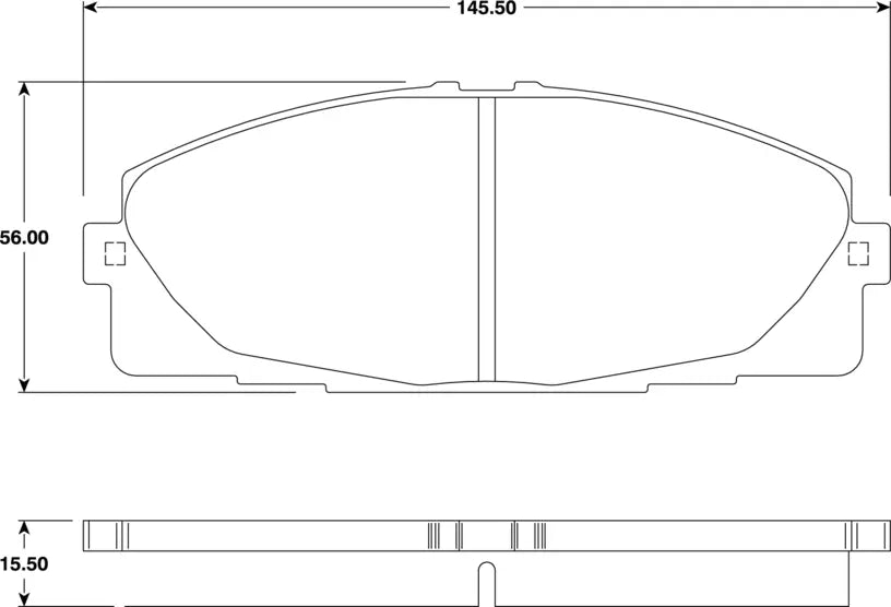Brake Pad Set, Disc Brake GDB7693 - TRW