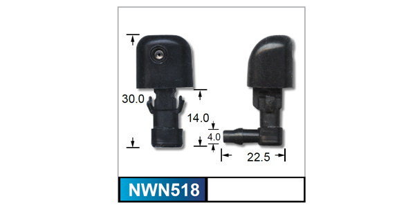 Washer Jet Pair NWN518 - Nice Products | Universal Auto Spares