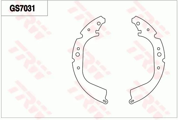 Brake Shoe Set GS7031 - TRW