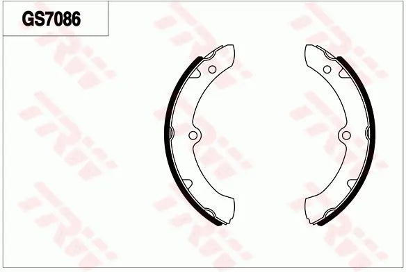 Brake Shoe Set GS7086 - TRW