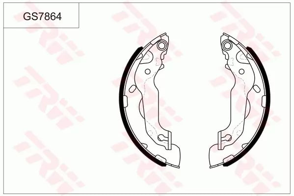 Brake Shoe Set GS7864 - TRW