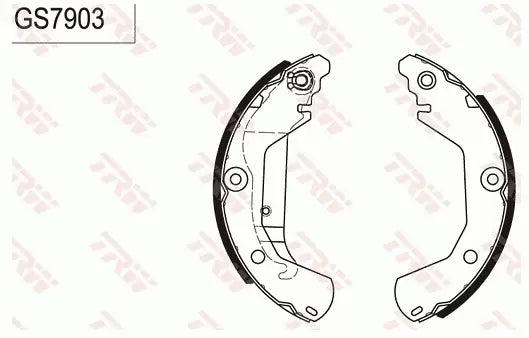 Brake Shoe Set GS7903 - TRW