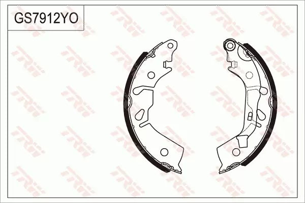 Brake Shoe Set GS7912 - TRW