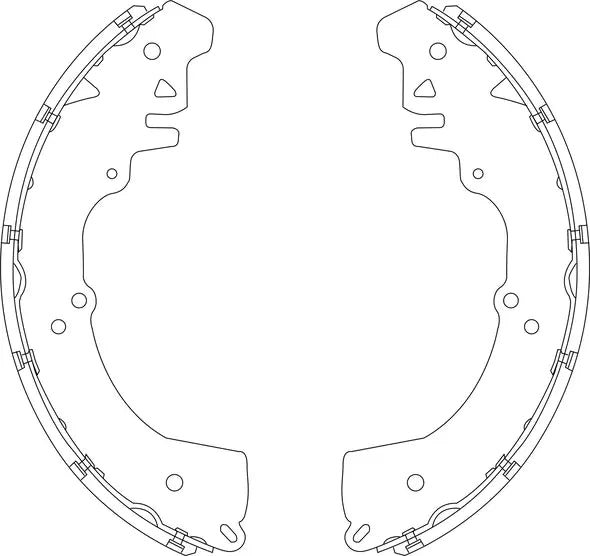 Brake Shoe Set GS7996 - TRW