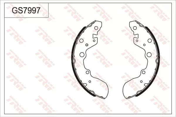 Brake Shoe Set GS7997 - TRW