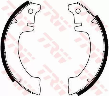 Brake Shoe Set GS8902 - TRW
