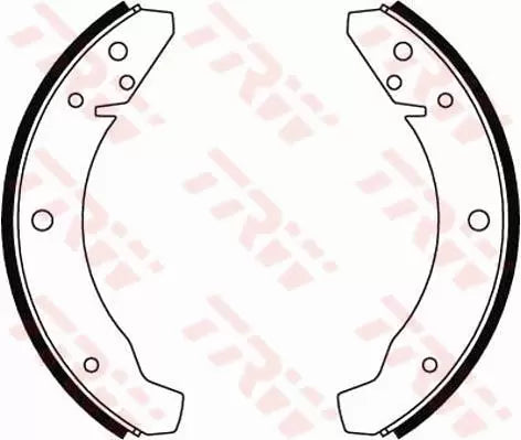 Brake Shoe Set GS8025 - TRW