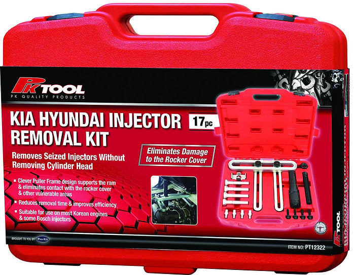 17 Pieces KIA/HYUNDAI Injector Removal Kit - PKTool
