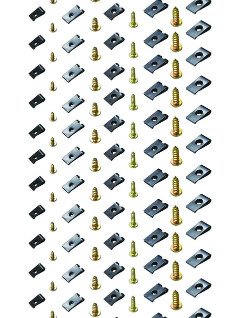 170 Pieces of U-Clips & Screws Kit Set - PKTool