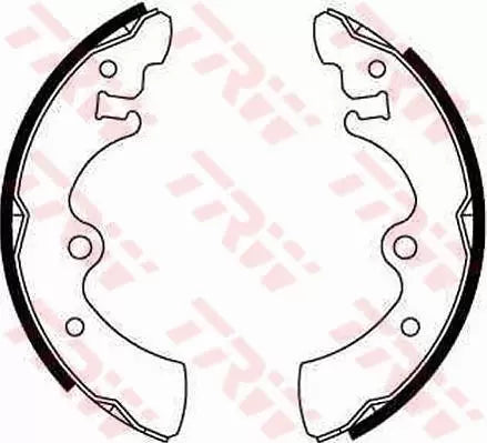 Brake Shoe Set GS8096 - TRW