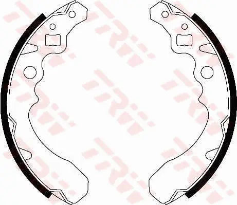 Brake Shoe Set GS8282 - TRW